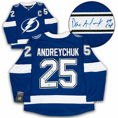 Dave Andreychuk Tampa Bay Lightning Autographed Fanatics Hockey Jersey