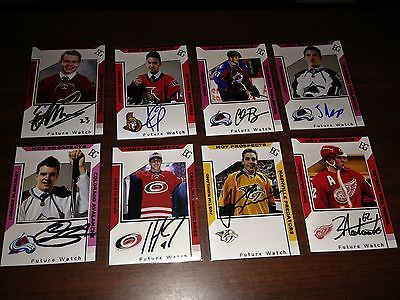 Julien Nantel SIGNED Custom Photo Card COLORADO AVALANCHE