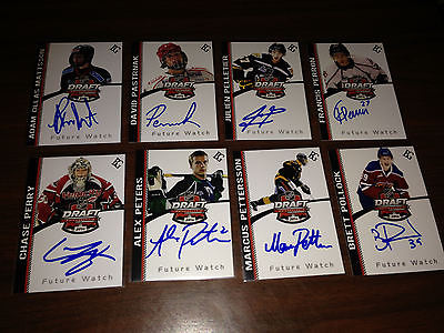 Adam Ollas Mattsson SIGNED Custom Photo Card Djurgarden SWEDEN / CALGARY FLAMES