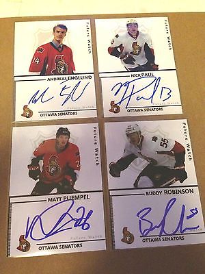 Nick Paul SIGNED Custom Photo Card OTTAWA SENATORS #2