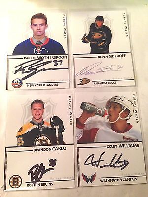 Deven Sideroff SIGNED Custom Photo Card ANAHEIM DUCKS