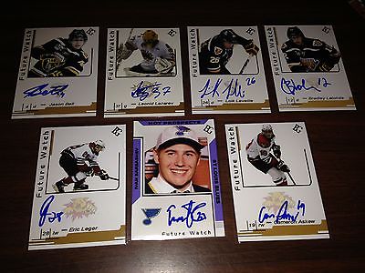 Loik Leveille SIGNED Custom Photo Card CAPE BRETON EAGLES