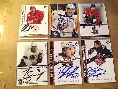 Zachary Zach Senyshyn SIGNED Custom Photo Card BOSTON BRUINS