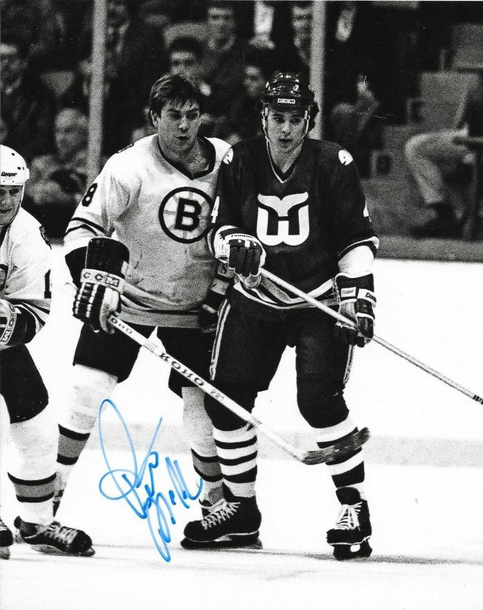 Peter McNab signed Boston Bruins 8x10 photo autographed 3