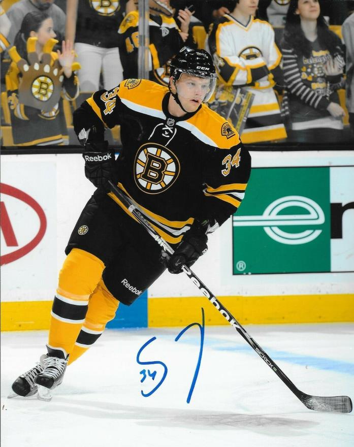 Carl Soderberg signed Boston Bruins 8x10 photo autographed 3