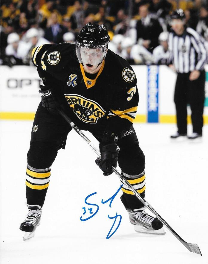 Carl Soderberg signed Boston Bruins 8x10 photo autographed 2