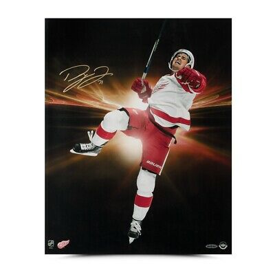 Dylan Larkin Signed Autographed 16X20 Photo 
