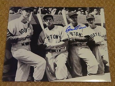 Bobby Doerr Boston Red Sox signed 8x10 photo (with Ted Williams)