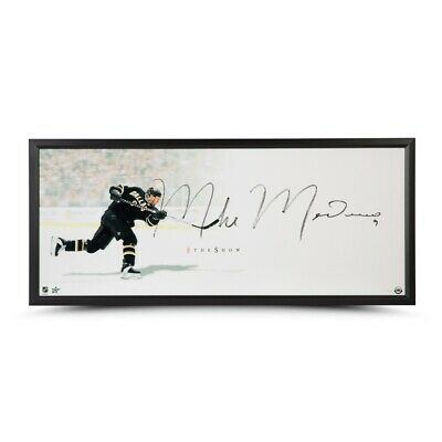 Mike Modano Signed Autographed 46X20 Framed Photo The Show Dallas Stars UDA