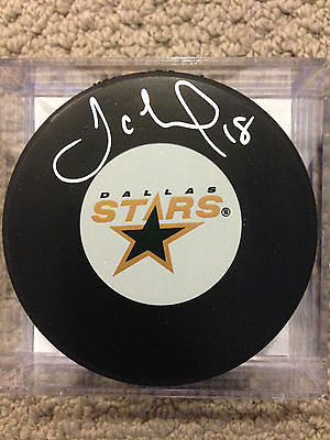 JAMES NEAL Dallas Stars Autographed Hockey Puck COA AJ SPORTS WORLD
