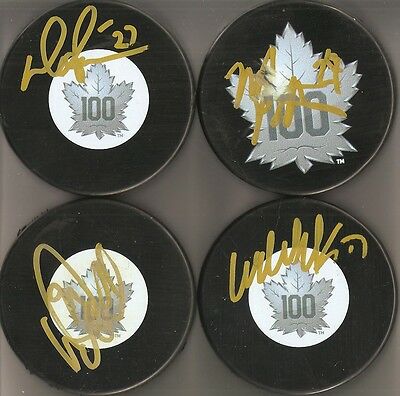 DARRYL SITTLER *SIGNED* TORONTO MAPLE LEAFS CENTENNIAL PUCK W/COA!