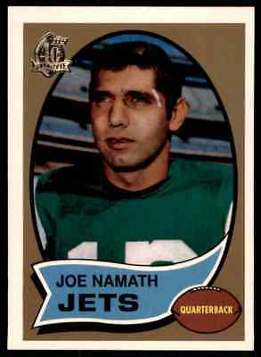 1996 TOPPS REPRINT JOE NAMATH NEW YORK JETS #150