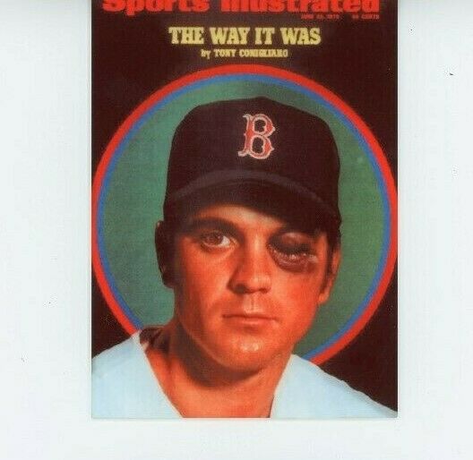 Tony Conigliaro Boston Red Sox METAL Baseball Card