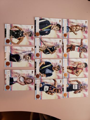 TOPPS OLYMPIC BRONZE CARD LOT