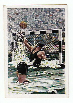 1928 Olympics Card Germany WATER POLO Gold Medal Champion Team