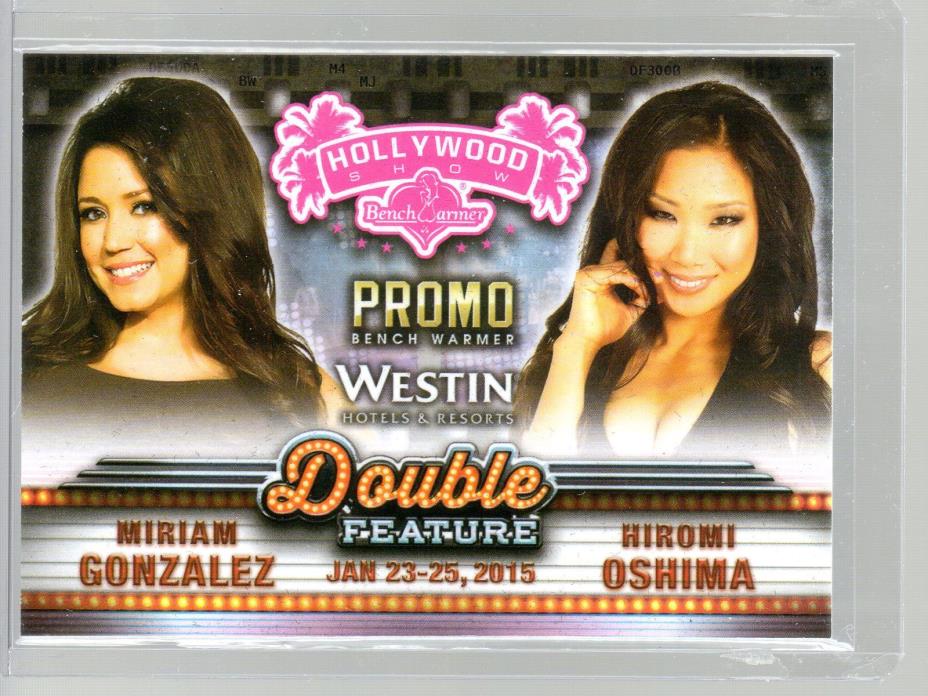 GONZALEZ & OSHIMA DOUBLE FEATURE PROMO 2015 BENCHWARMER HOLLYWOOD NICE!