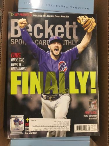 2017 Beckett Baseball Price Guide--KRIS BRYANT FINALLY! CHICAGO CUBS