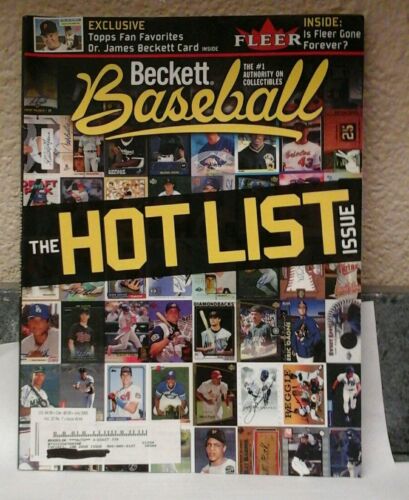 2005 Beckett Magazine The Hot List Issue (July 2005,Vol22,No.7) Dr. BECKETT Card