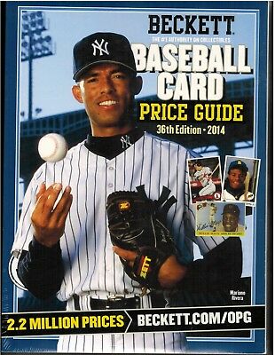 Beckett Baseball Card Price Annual 36th Edition Mariano Rivera Cover SEALED
