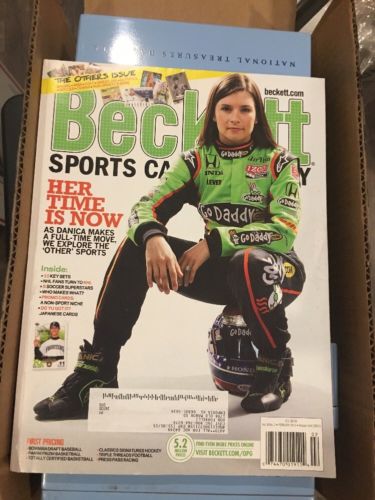 2013 Beckett Baseball Price Guide--DANICA PATRICK HER TIME IS NOW FEBRUARY 2013