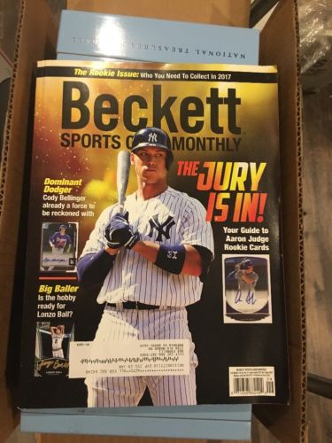 2017 Beckett Baseball Price Guide--AARON JUDGE THE JURY IS IN! YANKEES