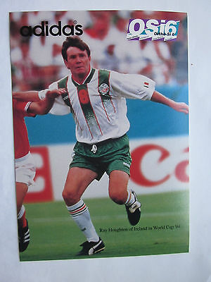 Ray Houghton on 1994 World Cup adidas Post Card Ireland 5