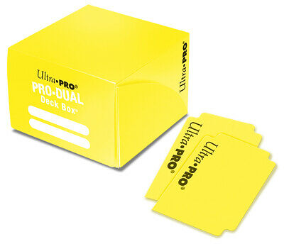 Ultra Pro Pro-Dual Standard Deck Box: Yellow