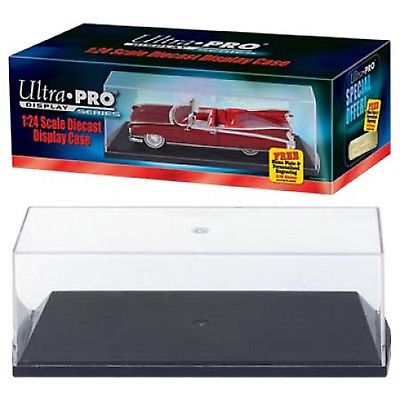 10 Ultra Pro Acrylic 1:24th Scale Diecast Car Display Case Holders