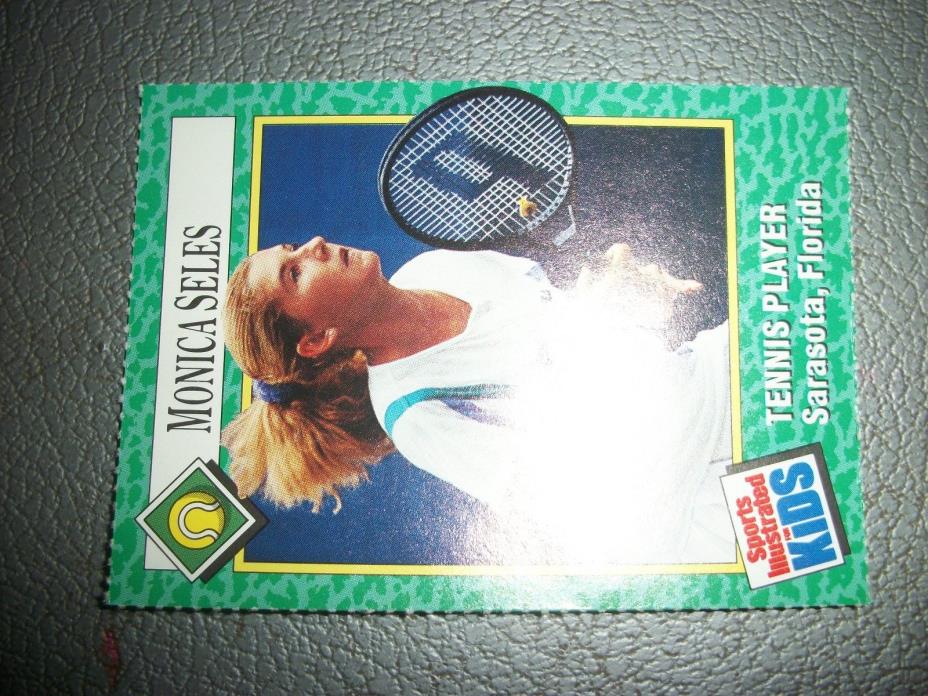 Monica Seles 1990 Sports Illustrated for Kids I #156