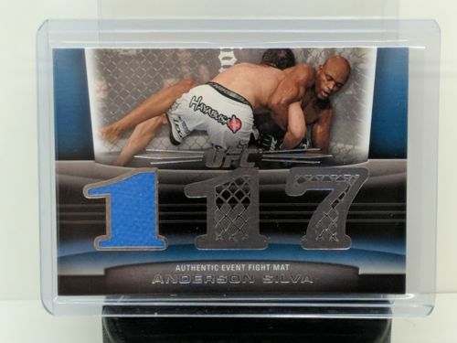 Anderson Silva 2011 Topps UFC Title Shot Fight Mat Relic UFC 117 FM-AS