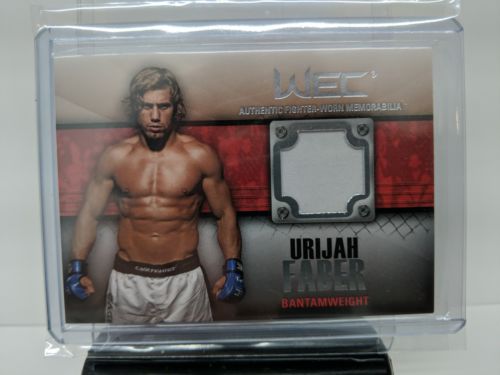 Urijah Faber 2011 Topps  UFC Title Shot Fighter Relic Card Worn Memorabilia WEC