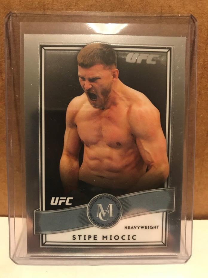 2017 TOPPS CHROME UFC STIPE MIOCIC MUSEUM COLLECTION 