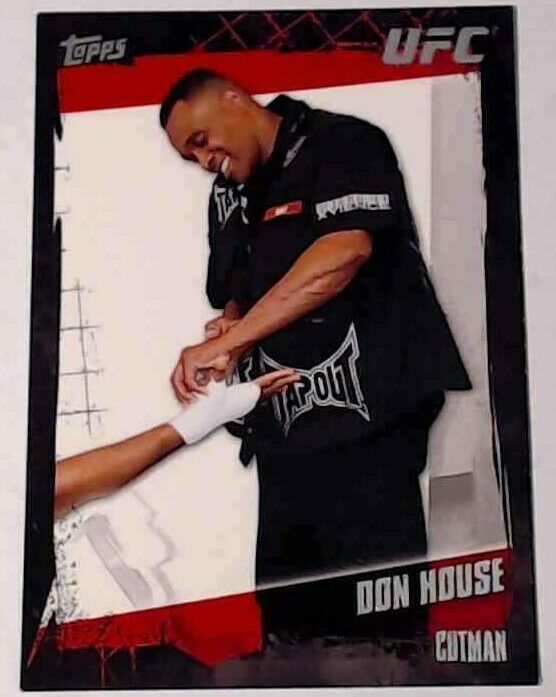 cutman Don House Topps 2010 UFC Series 4 card #174