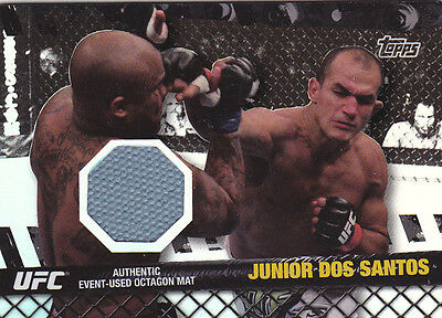 2010 Topps UFC Fight Mat Relics Black #FMJDS Junior dos Santos/UFC 108 /88