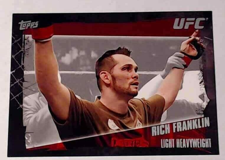 Rich Franklin Topps 2010 UFC Series 4 card #52