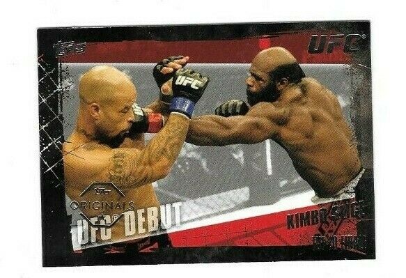 2010 TOPPS UFC SERIES 4 DEBUT BUYBACK ORIGINALS ROOKIE RC KIMBO SLICE #147