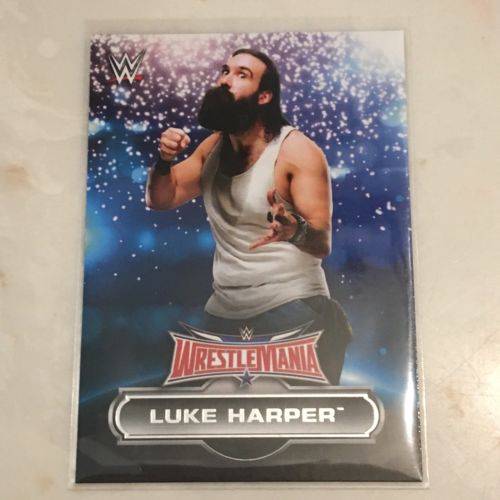 WWE 2016 Topps Road to WrestleMania Roster #15 Luke Harper