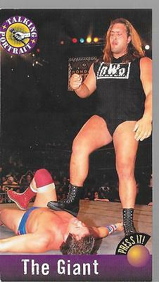 1998 WCW NWO Talking Portraits - THE GIANT - NSCC Promo Sample Card - ULTRA RARE