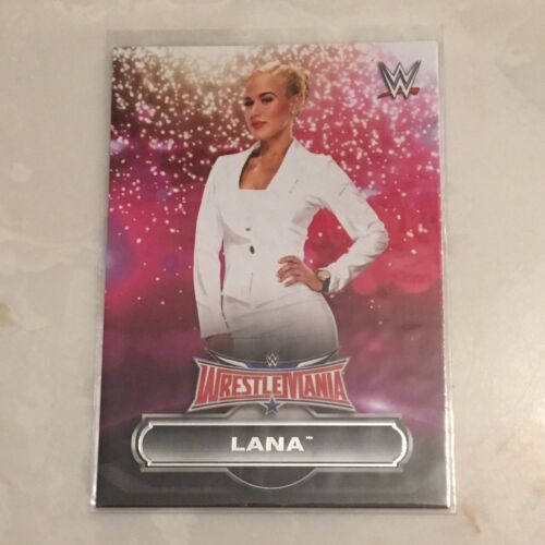 WWE 2016 Topps Road to WrestleMania Roster #30 Lana