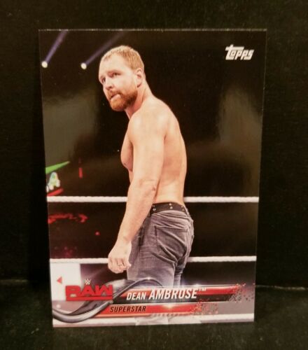 WWE Topps DEAN AMBROSE #122 Card