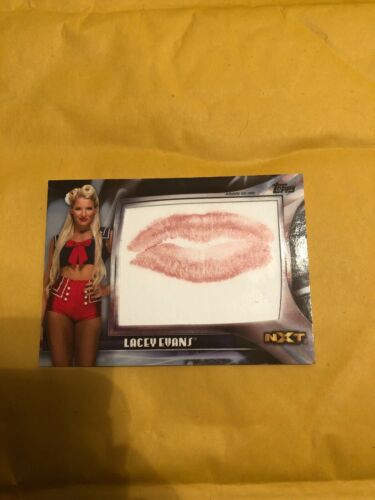 Lacey Evans 2019 Topps WWE Road to Wrestlemania Kiss Card 07/25