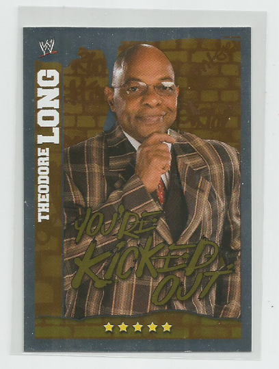 THEODORE LONG 2010 TOPPS  ATTAX FOIL