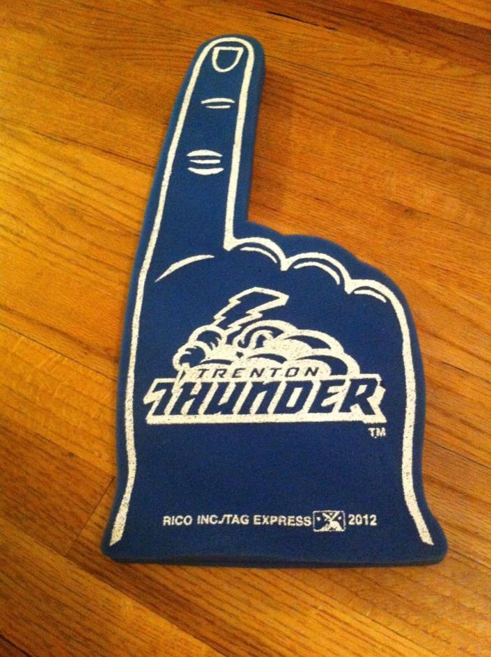 2012 Trenton Thunder minor league baseball fan foam finger Collector Memorabilia