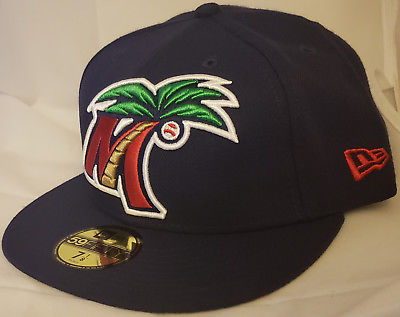 NWT NEW ERA FORT MYERS MIRACLE 59FIFTY size 7 1/8 fitted cap hat MiLB minors