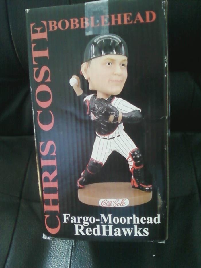 Chris Coste Bobblehead Fargo-Moorhead RedHawks New In Box