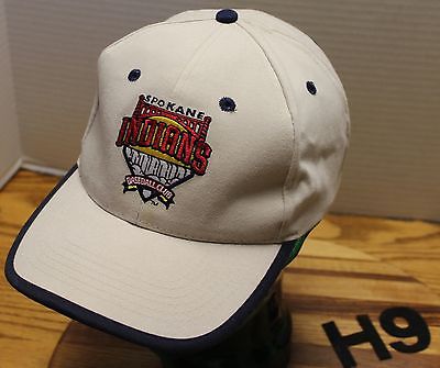 SPOKANE INDIANS ADJUSTABLE BASEBALL HAT ARBY'S PEPSI SPONSORS VGC         H9
