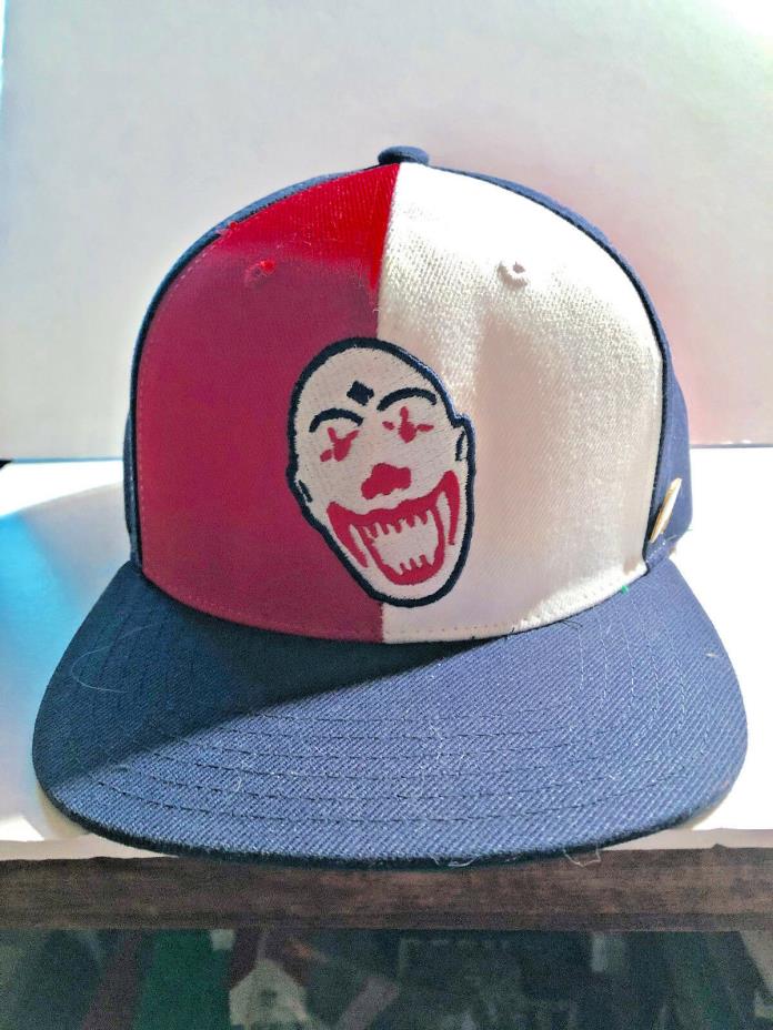 American Needle 'Indianapolis Clowns' Snapback Cap + Clowns Patch + Clowns Pin