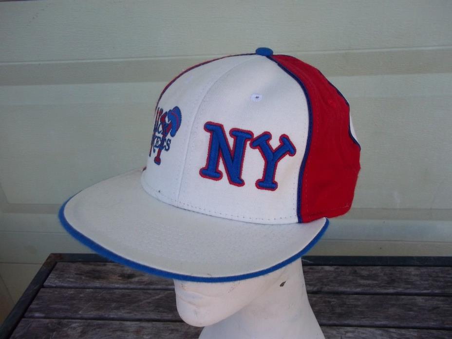 New York Black Yankees Negro League Fitted 7-5/8 100% Wool HeadGear Hat Cap