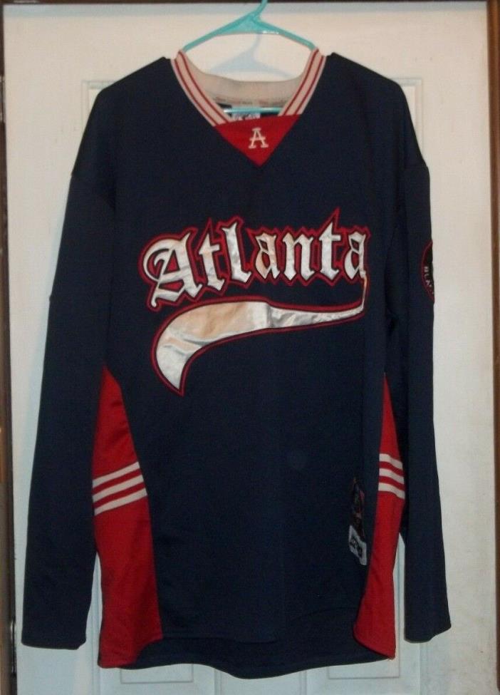 PNLPA #32 - Negro Leagues ATLANTA - LS Pull On SHIRT w/Patches - Size 2X