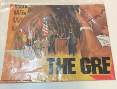 Mohammed Ali 1977 “The Greatest” Original 27X41 Sealed Movie Sheet Poster MH